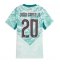 Maillot de football Réplique Portugal Joao Cancelo #20 Extérieur Femme Mondial 2026 Manche Courte