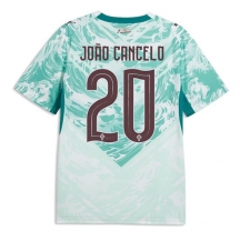 Maillot de football Réplique Portugal Joao Cancelo #20 Extérieur Mondial 2026 Manche Courte