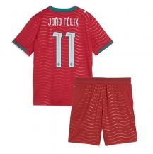 Maillot de football Réplique Portugal Joao Felix #11 Domicile Enfant Mondial 2026 Manche Courte (+ Pantalon court)