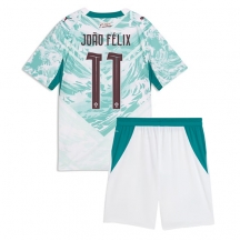 Maillot de football Réplique Portugal Joao Felix #11 Extérieur Enfant Mondial 2026 Manche Courte (+ Pantalon court)