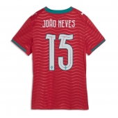 Maillot de football Réplique Portugal Joao Neves #15 Domicile Femme Mondial 2026 Manche Courte
