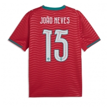 Maillot de football Réplique Portugal Joao Neves #15 Domicile Mondial 2026 Manche Courte