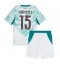 Maillot de football Réplique Portugal Joao Neves #15 Extérieur Enfant Mondial 2026 Manche Courte (+ Pantalon court)
