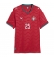 Maillot de football Réplique Portugal Nuno Mendes #25 Domicile Femme Mondial 2026 Manche Courte