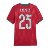 Maillot de football Réplique Portugal Nuno Mendes #25 Domicile Femme Mondial 2026 Manche Courte