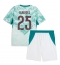 Maillot de football Réplique Portugal Nuno Mendes #25 Extérieur Enfant Mondial 2026 Manche Courte (+ Pantalon court)