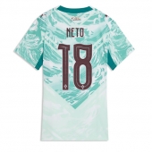 Maillot de football Réplique Portugal Pedro Neto #18 Extérieur Femme Mondial 2026 Manche Courte