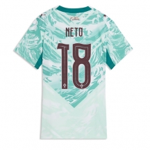 Maillot de football Réplique Portugal Pedro Neto #18 Extérieur Femme Mondial 2026 Manche Courte