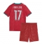 Maillot de football Réplique Portugal Rafael Leao #17 Domicile Enfant Mondial 2026 Manche Courte (+ Pantalon court)