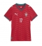 Maillot de football Réplique Portugal Rafael Leao #17 Domicile Femme Mondial 2026 Manche Courte