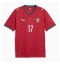 Maillot de football Réplique Portugal Rafael Leao #17 Domicile Mondial 2026 Manche Courte