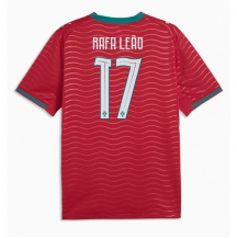 Maillot de football Réplique Portugal Rafael Leao #17 Domicile Mondial 2026 Manche Courte
