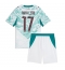 Maillot de football Réplique Portugal Rafael Leao #17 Extérieur Enfant Mondial 2026 Manche Courte (+ Pantalon court)