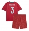Maillot de football Réplique Portugal Ruben Dias #3 Domicile Enfant Mondial 2026 Manche Courte (+ Pantalon court)