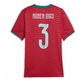 Maillot de football Réplique Portugal Ruben Dias #3 Domicile Femme Mondial 2026 Manche Courte