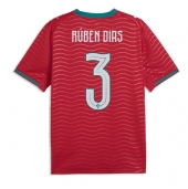 Maillot de football Réplique Portugal Ruben Dias #3 Domicile Mondial 2026 Manche Courte