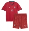 Maillot de football Réplique Portugal Vitinha #23 Domicile Enfant Mondial 2026 Manche Courte (+ Pantalon court)
