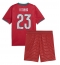 Maillot de football Réplique Portugal Vitinha #23 Domicile Enfant Mondial 2026 Manche Courte (+ Pantalon court)