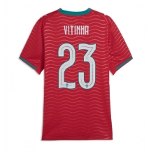 Maillot de football Réplique Portugal Vitinha #23 Domicile Femme Mondial 2026 Manche Courte