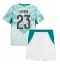 Maillot de football Réplique Portugal Vitinha #23 Extérieur Enfant Mondial 2026 Manche Courte (+ Pantalon court)