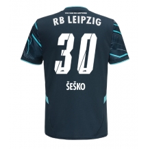 Maillot de football Réplique RB Leipzig Benjamin Sesko #30 Troisième 2024-25 Manche Courte