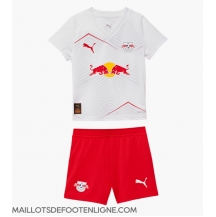 Maillot de football Réplique RB Leipzig Domicile Enfant 2025-26 Manche Courte (+ Pantalon court)