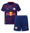 Maillot de football Réplique RB Leipzig Johan Bakayoko #9 Extérieur Enfant 2025-26 Manche Courte (+ Pantalon court)
