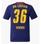 Maillot de football Réplique RB Leipzig Timo Werner #36 Extérieur 2025-26 Manche Courte