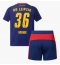 Maillot de football Réplique RB Leipzig Timo Werner #36 Extérieur Enfant 2025-26 Manche Courte (+ Pantalon court)