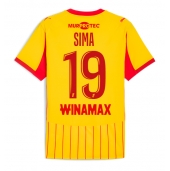 Maillot de football Réplique RC Lens Abdallah Sima #19 Domicile 2025-26 Manche Courte