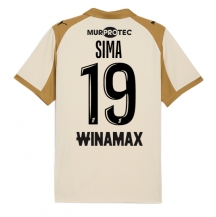 Maillot de football Réplique RC Lens Abdallah Sima #19 Troisième 2025-26 Manche Courte