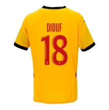 Maillot de football Réplique RC Lens Andy Diouf #18 Domicile 2024-25 Manche Courte