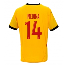 Maillot de football Réplique RC Lens Facundo Medina #14 Domicile 2024-25 Manche Courte