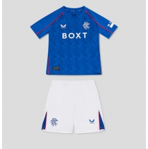 Maillot de football Réplique Rangers Domicile Enfant 2024-25 Manche Courte (+ Pantalon court)