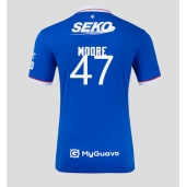 Maillot de football Réplique Rangers Mikey Moore #47 Domicile 2025-26 Manche Courte