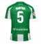 Maillot de football Réplique Real Betis Marc Bartra #5 Domicile 2025-26 Manche Courte