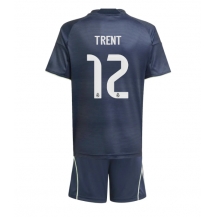 Maillot de football Réplique Real Madrid Alexander-Arnold #12 Extérieur Enfant 2025-26 Manche Courte (+ Pantalon court)