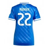 Maillot de football Réplique Real Madrid Antonio Rudiger #22 Troisième Femme 2025-26 Manche Courte
