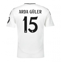 Maillot de football Réplique Real Madrid Arda Guler #15 Domicile 2024-25 Manche Courte
