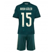 Maillot de football Réplique Real Madrid Arda Guler #15 Extérieur Enfant 2026-27 Manche Courte (+ Pantalon court)