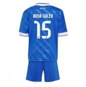 Maillot de football Réplique Real Madrid Arda Guler #15 Troisième Enfant 2025-26 Manche Courte (+ Pantalon court)