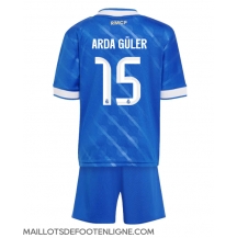 Maillot de football Réplique Real Madrid Arda Guler #15 Troisième Enfant 2025-26 Manche Courte (+ Pantalon court)