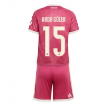Maillot de football Réplique Real Madrid Arda Guler #15 Troisième Enfant 2026-27 Manche Courte (+ Pantalon court)
