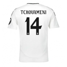 Maillot de football Réplique Real Madrid Aurelien Tchouameni #14 Domicile 2024-25 Manche Courte