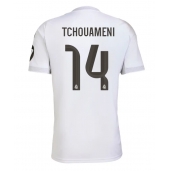 Maillot de football Réplique Real Madrid Aurelien Tchouameni #14 Domicile 2025-26 Manche Courte