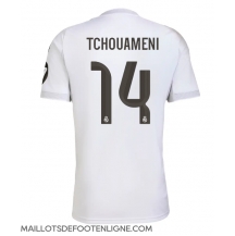 Maillot de football Réplique Real Madrid Aurelien Tchouameni #14 Domicile 2025-26 Manche Courte