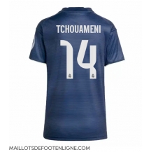 Maillot de football Réplique Real Madrid Aurelien Tchouameni #14 Extérieur Femme 2025-26 Manche Courte