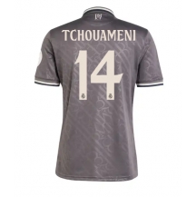 Maillot de football Réplique Real Madrid Aurelien Tchouameni #14 Troisième 2024-25 Manche Courte