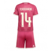 Maillot de football Réplique Real Madrid Aurelien Tchouameni #14 Troisième Enfant 2026-27 Manche Courte (+ Pantalon court)