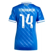 Maillot de football Réplique Real Madrid Aurelien Tchouameni #14 Troisième Femme 2025-26 Manche Courte